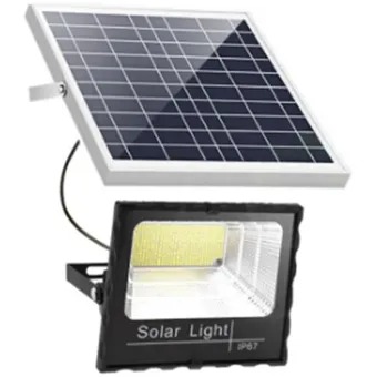 Lámpara Solar De 500w Con Panel Solar y Control Remoto GD-759